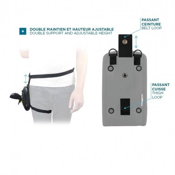Mobilis Holster S Pistol Grip + Belt + Legstrap (031010)