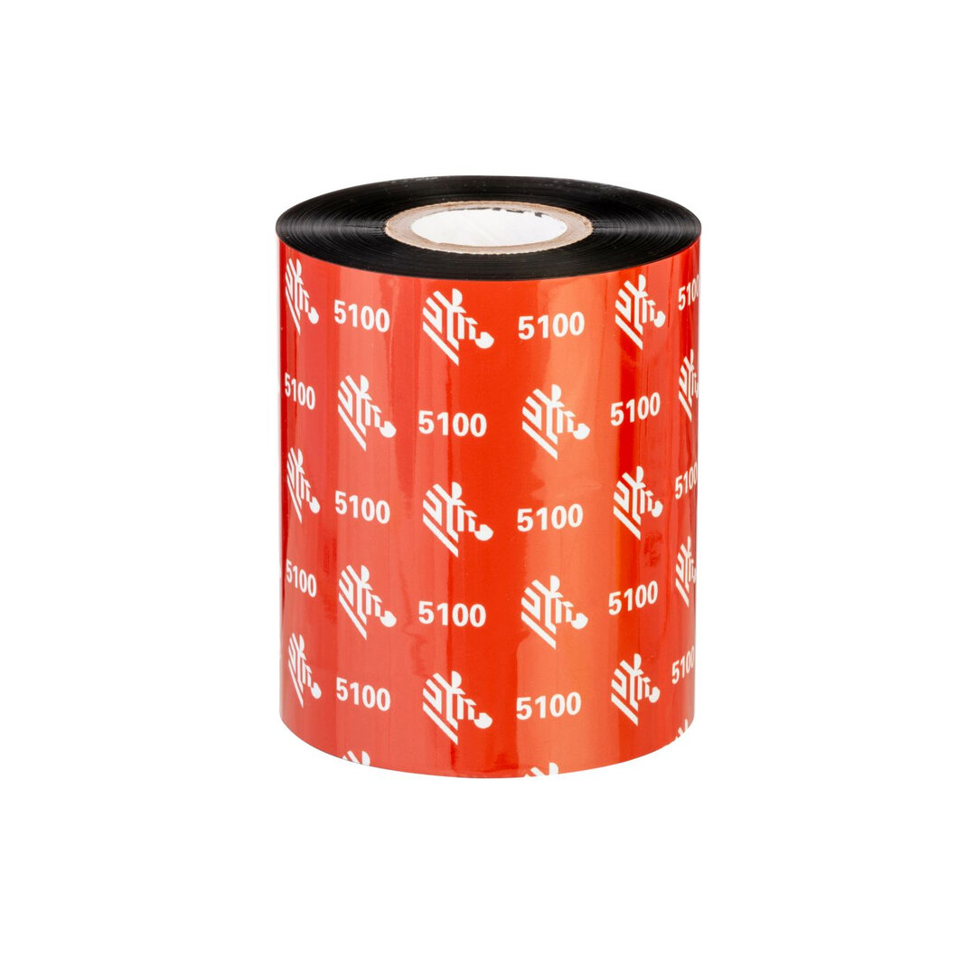 Värinauha Zebra Resin 5100 | 40 mm x 450 m | 25 mm hylsy (05100BK04045)