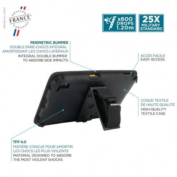 Activ + Case for Zebra ET40 - ET45 8" + Rotating Handle Tripod
