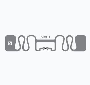 UHF-tunniste Avery Dennison Belt M750 paperipinnalla 73 x 17mm (3007492)