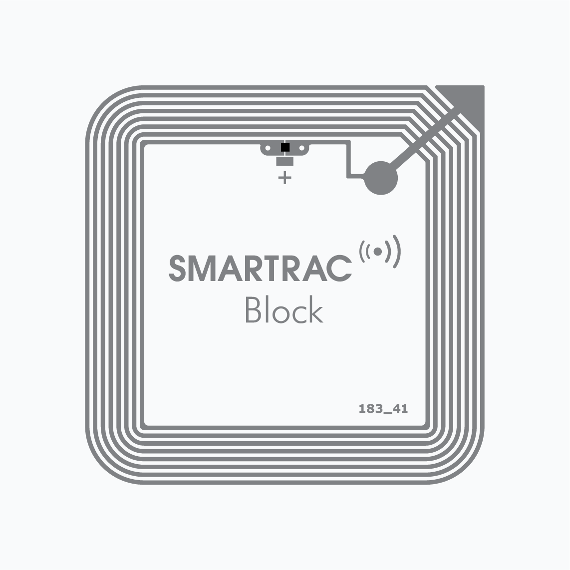 HF-tunniste Smartrac Block Lite ICODE SLIX2 50x50m
