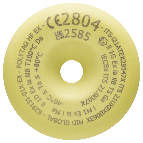HF-tunniste HID Poly Tag ATEX SLIX2 On-metal (629131-014-EX)