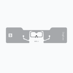 UHF-TUNNISTE Avery Dennison M830 WET INLAY 97 X 27 MM