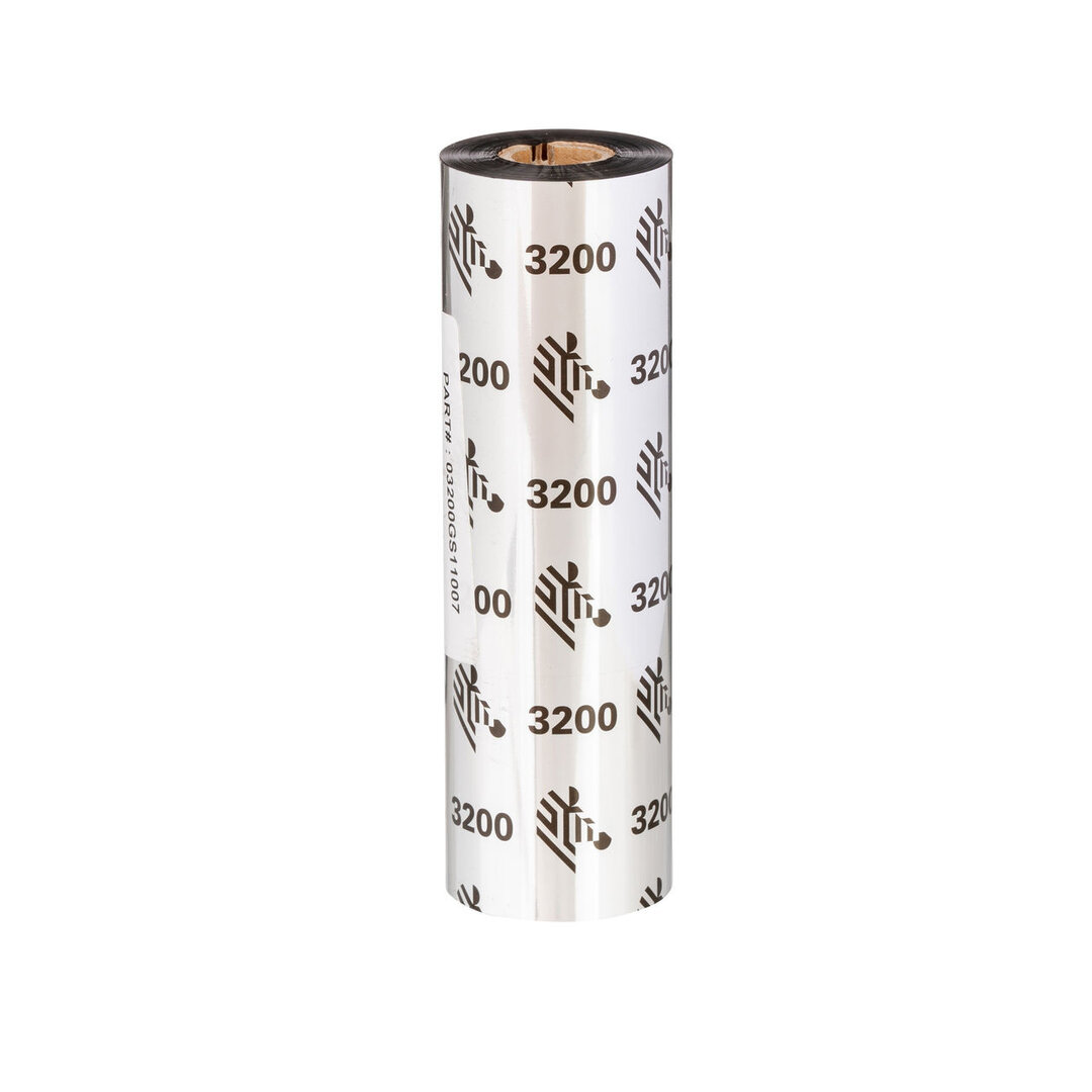 Värinauha Zebra Wax/Resin 3200 | 64 mm x 74 m | 12 mm hylsy (03200GS06407)