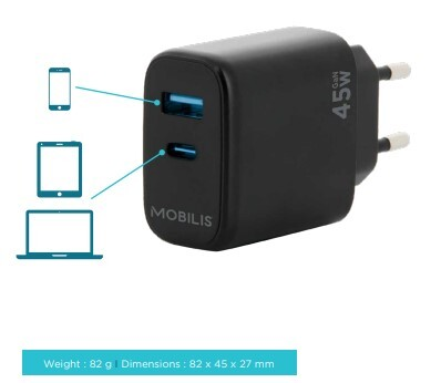 Mobilis verkkovirtalähde 45W (001363)