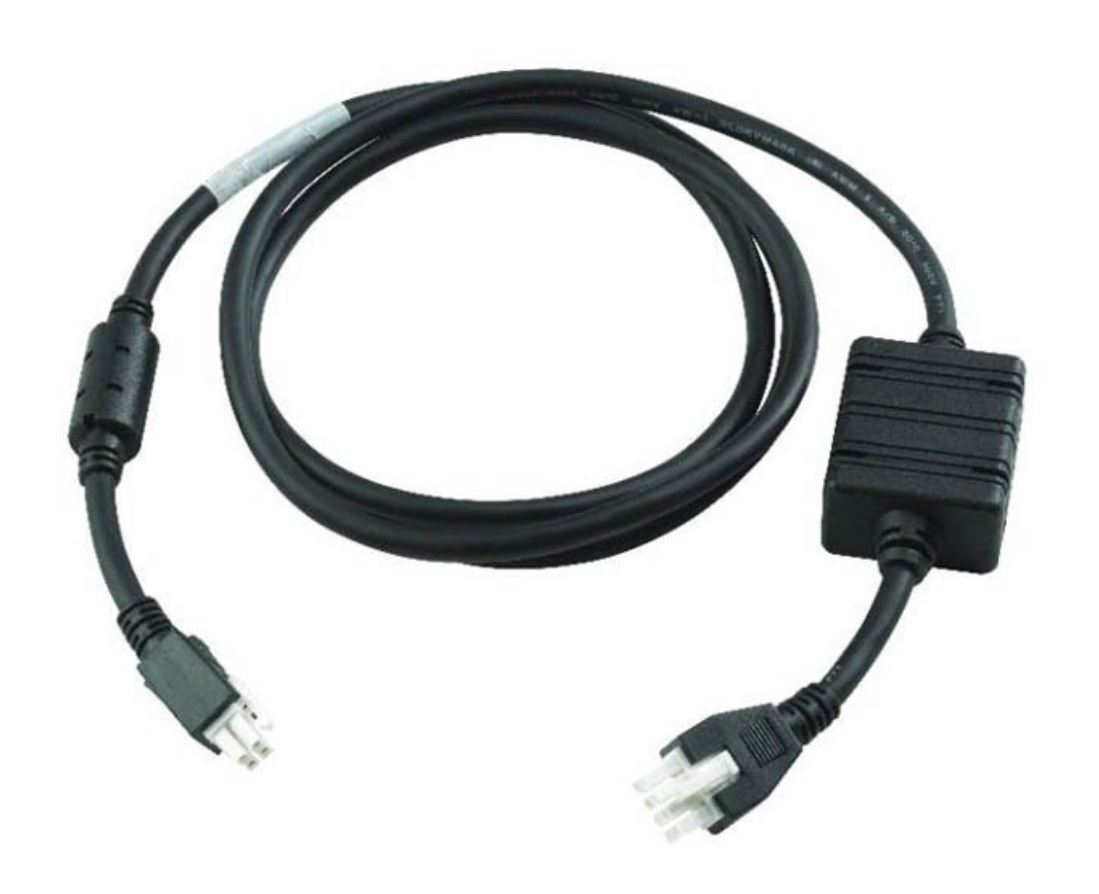 Zebra virtajohto (CBL-DC-381A1-01)