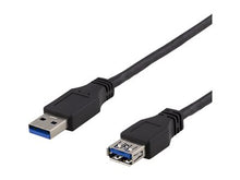 DELTACO USB 3.1 Gen 1 -jatkokaapeli, 1 m