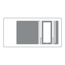 UHF-TUNNISTE Beontag RFID Stripe Paper Tag U8 (500010)