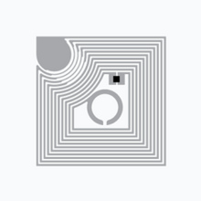NFC-TUNNISTE AD HF MiniBlock Wet Inlay+ SLIX 18x18mm