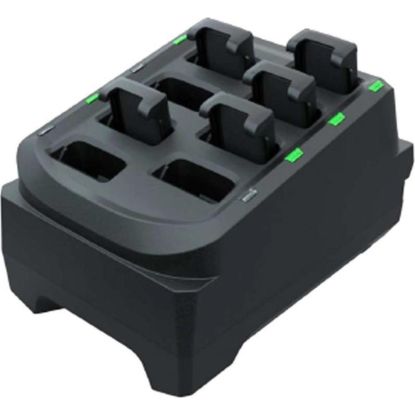 Lataustelakka, 8x Zebra RS5100/RS6100 -vaihtoakut (SAC-RS51-8SCHG-01)