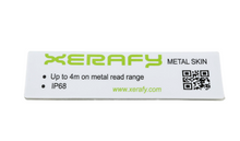 UHF-TUNNISTE Xerafy Platinum Metal Skin NXP UCODE 9, ETSI (X50A3-EU011-U9)